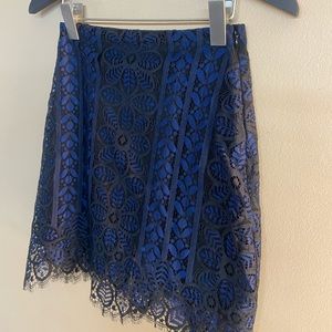 FOR LOVE AND LEMONS VINTAGE LACE MINI SKIRT